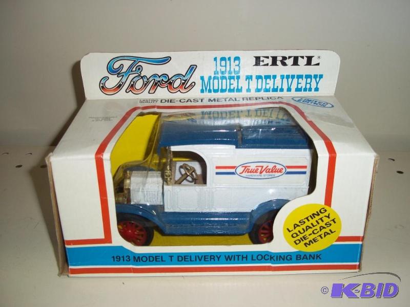 lot 95 image: ERTL Toys Ford 1913  Model T Delivery Ba...