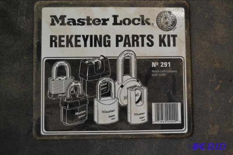 lot 103 image: Master Lock Rekeying Parts Kit