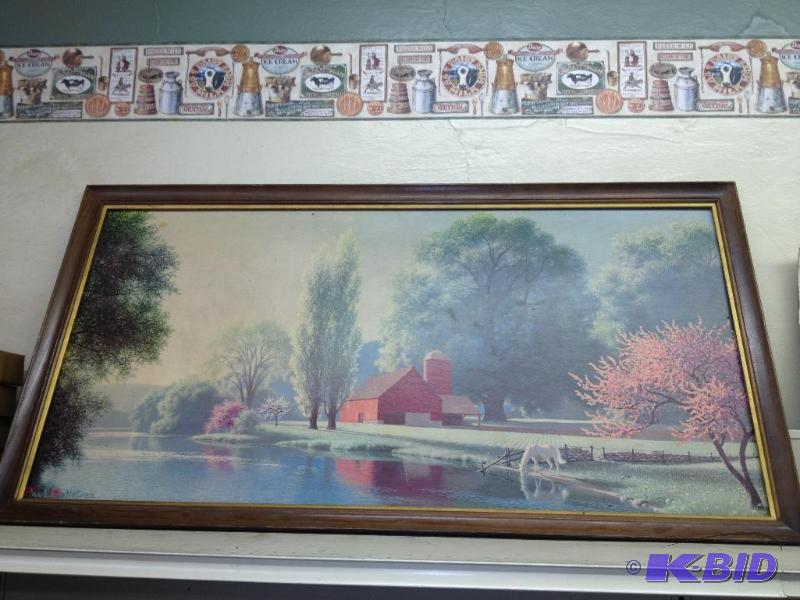 lot 215 image: Spring Morn Print by Paul Detlefsen