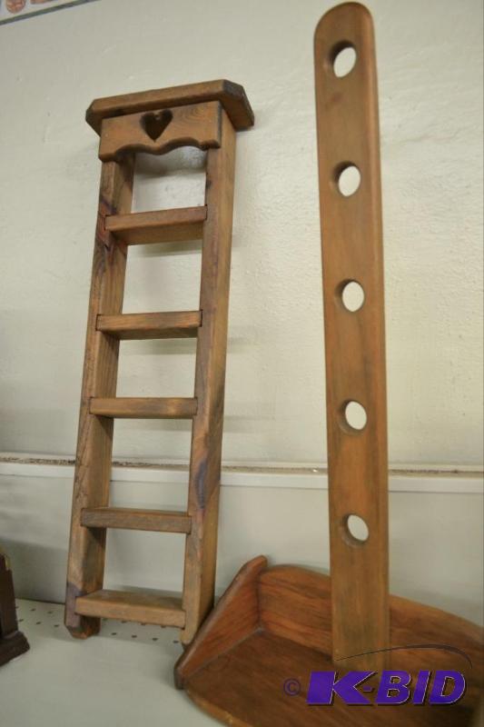 lot 27 image: Wooden Shelves