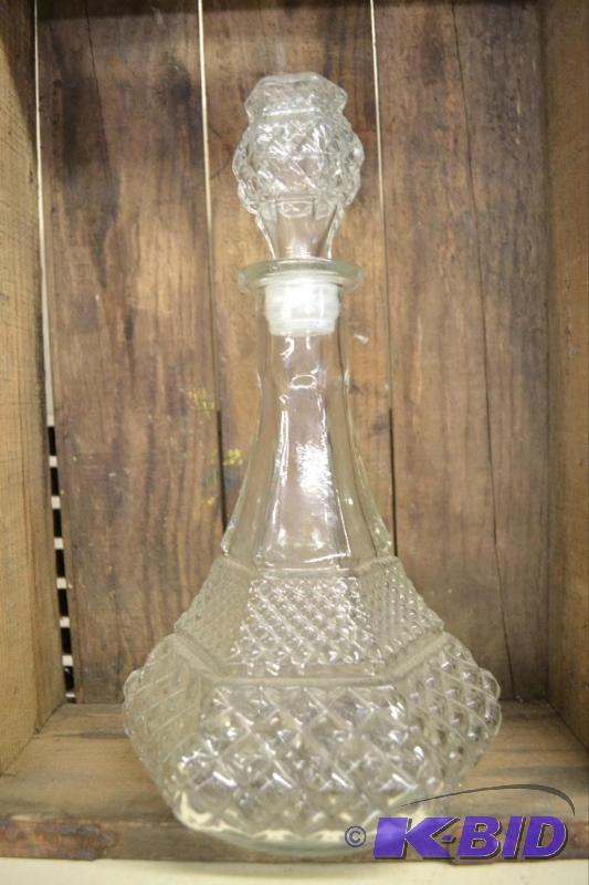 lot 30 image: Glass Bottle with Stopper