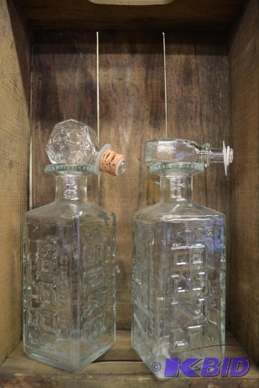 lot 35 image: Two Glass Bottles