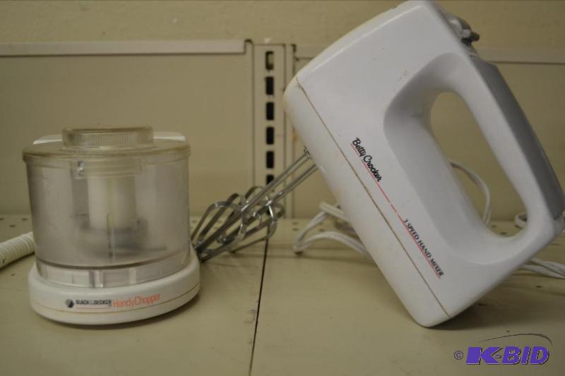 lot 41 image: Chopper and Mixer