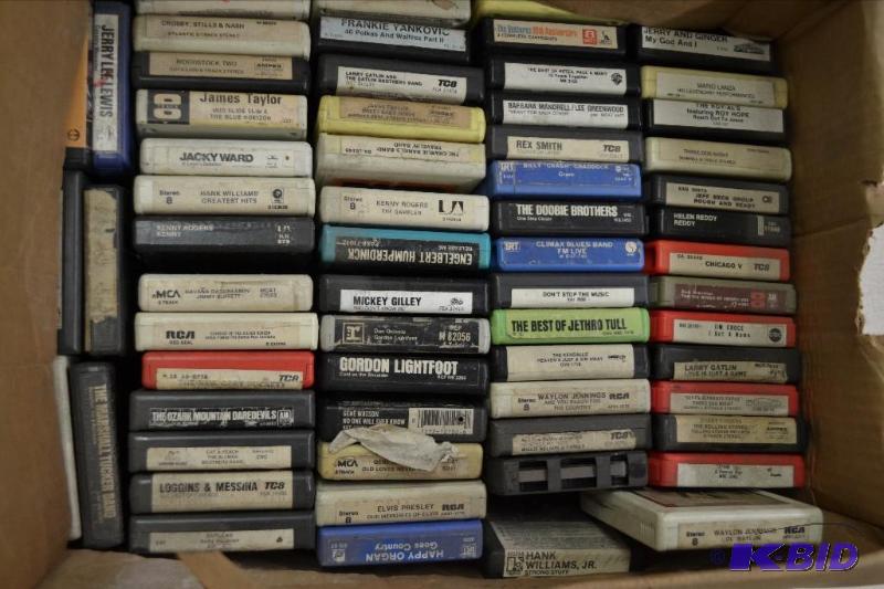 lot 70 image: 8 Track Tapes