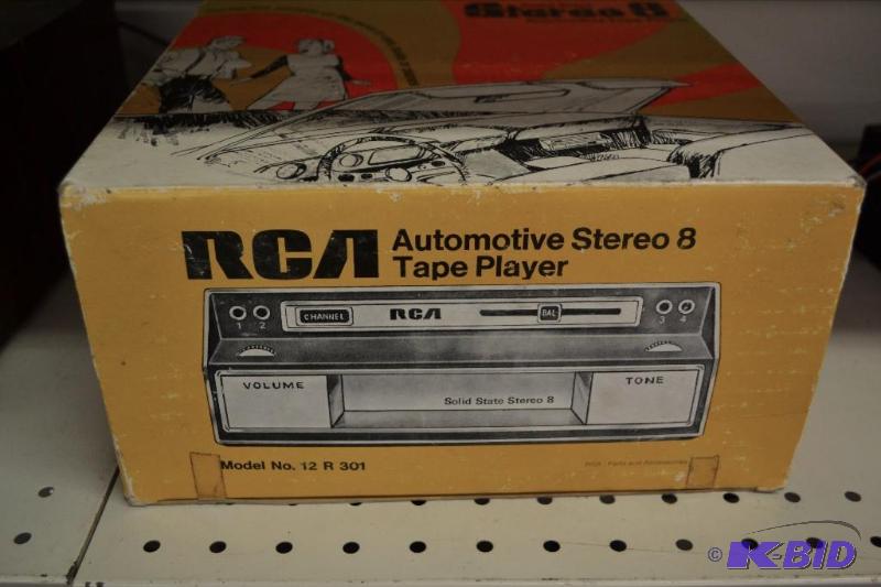 lot 75 image: RCA Car 8 Track Player