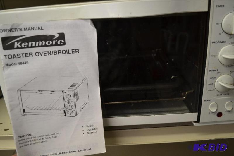 Kenmore top toaster oven