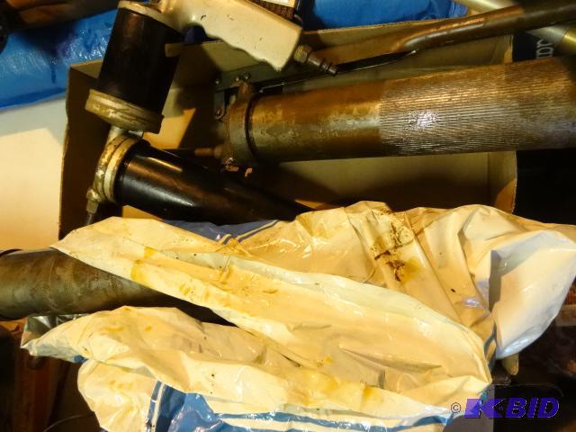 lot 110 image: 3 grease guns...