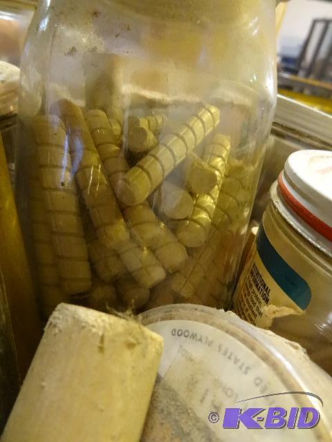 lot 122 image: Wood dowels for wood working...