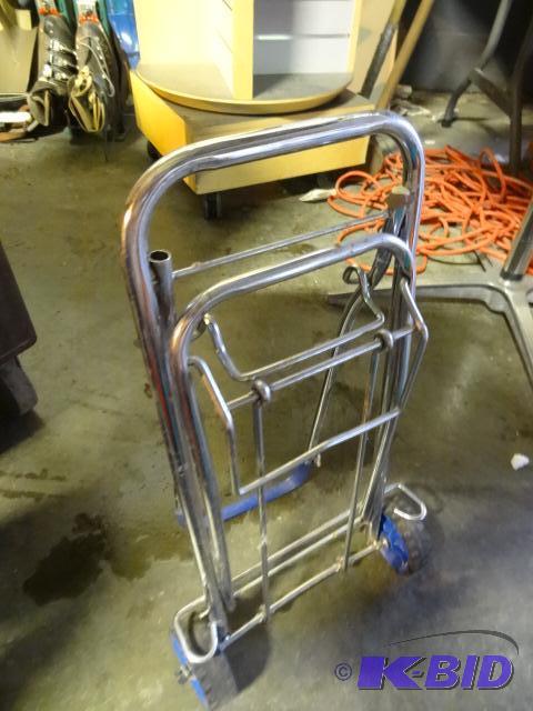 lot 126 image: Fold up luggage cart...