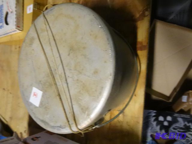 lot 141 image: Aluminum camping mess kit...