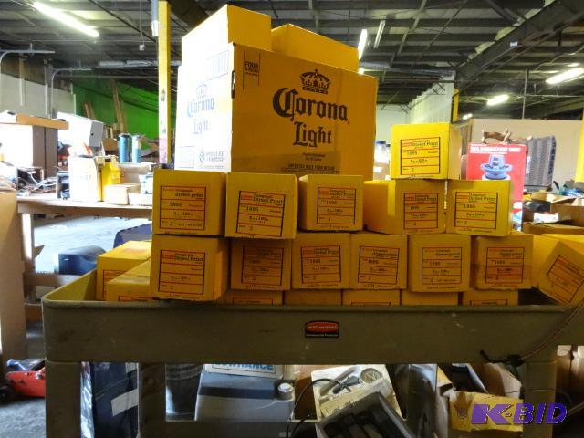 lot 165 image: Boxes filled with lots of nuts and bolts and ...