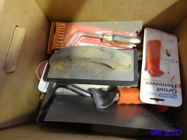 lot 172 image: Misc concrete tools...