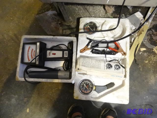 lot 173 image: Tach dwell meter. Remote starter. Pressure te...