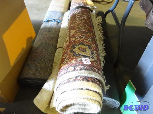lot 184 image: 3 area rugs...