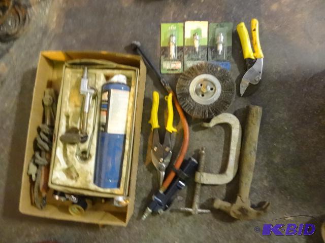 lot 70 image: Misc tools, clamps, and more...