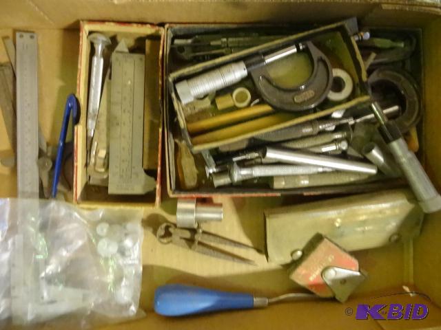 lot 76 image: Micrometers and other measurung gauges...
