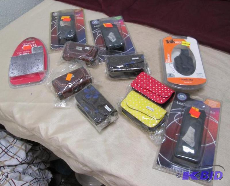 Qty 6 different style and color of cell phone...