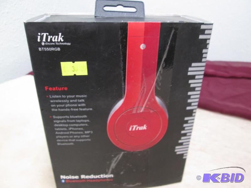 iTrak headset model number is BT550RGB Noise ...
