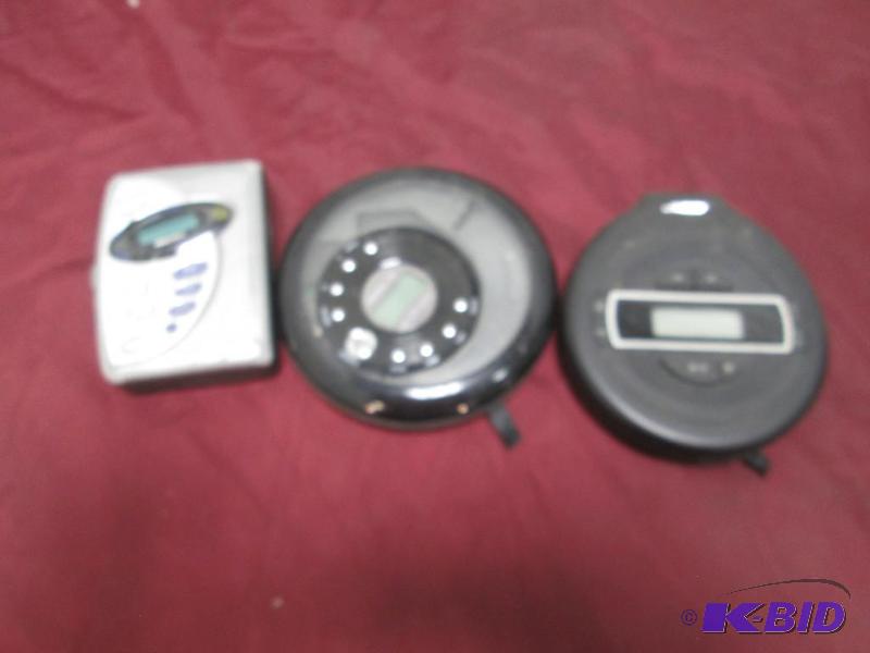 Qty 3 Sony cassette player, GPX CD player, an...
