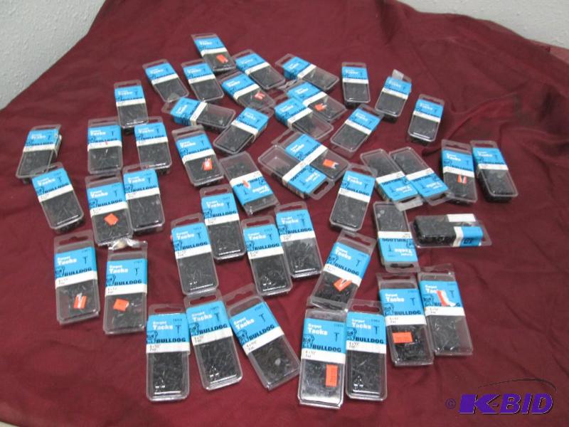 Qty 46 Bull Dog Carpet tacks 6 x 12...