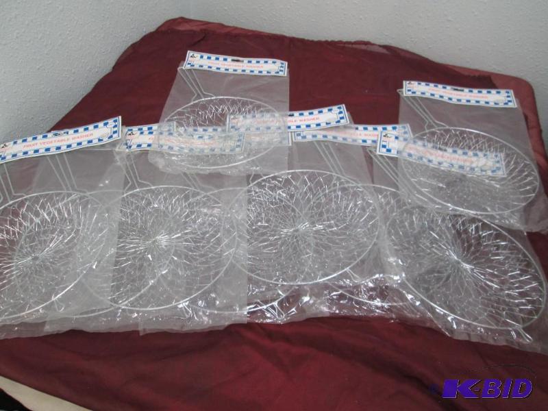 Qty 8 Fruit vegetable washer...