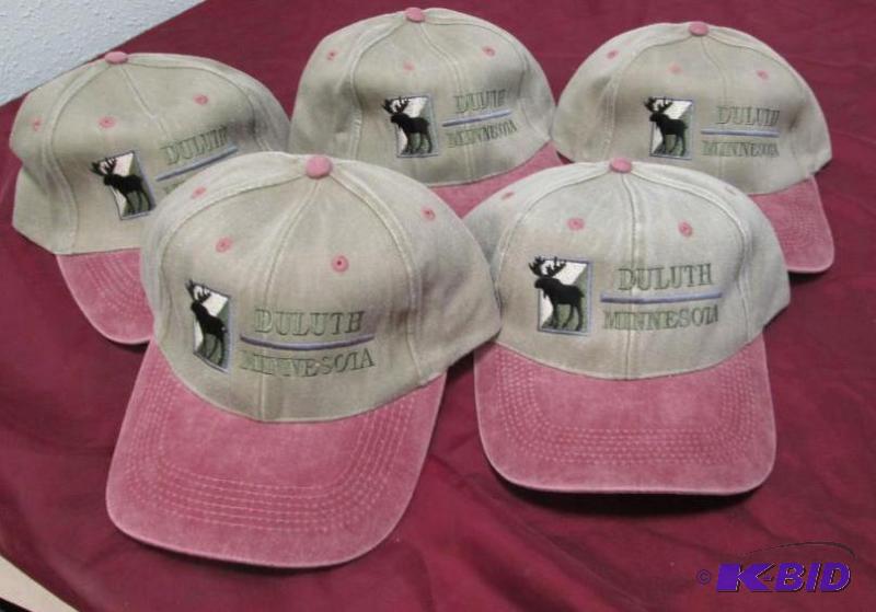 Qty 5 Duluth Minnesota caps...