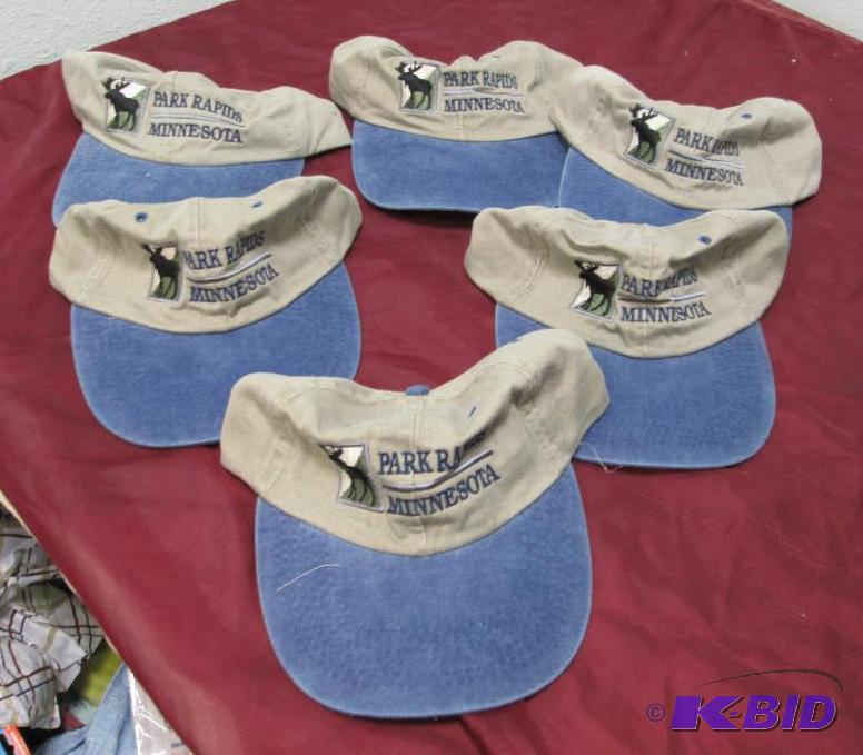 Qty 6 Park Rapids Minnesota caps...