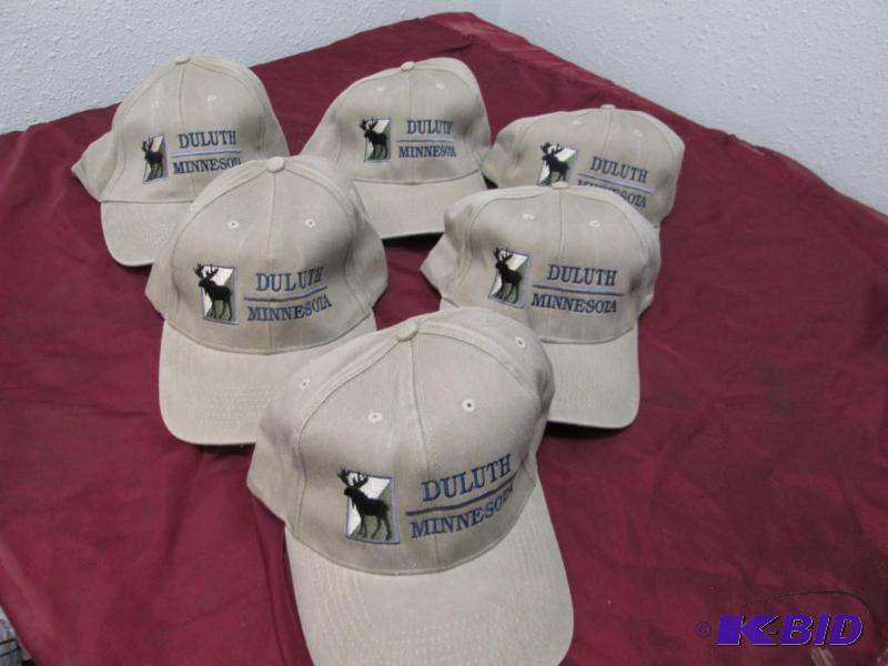 Qty 6 Duluth Minnesota caps...