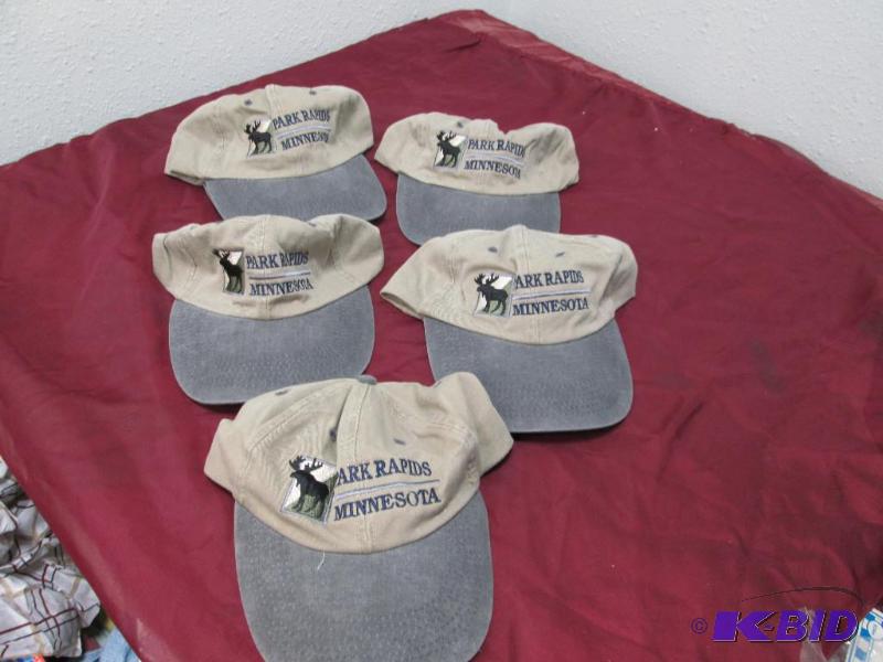 Qty 5 Park Rapids Minnesota caps...