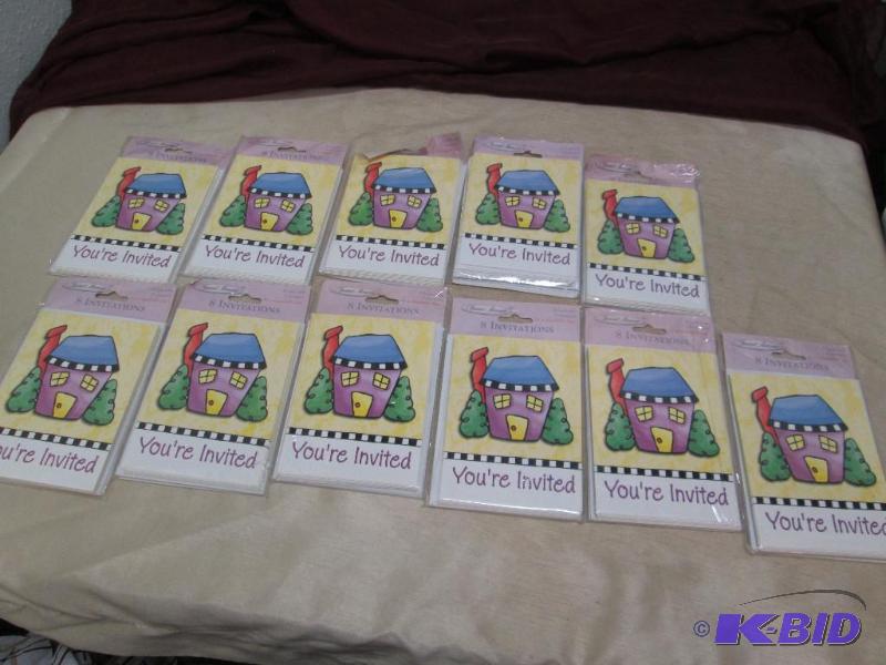 Qty 11 Youre invited 8 invitations cards and...