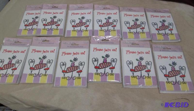 Qty 12 Please join us 8 invitations cards an...