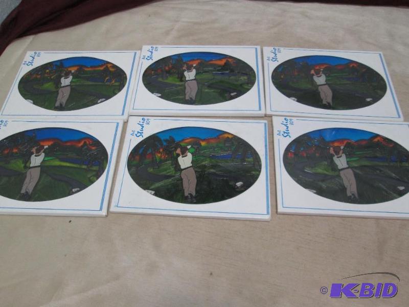 Qty 6 Art Studio 809 sun catcher with a perso...