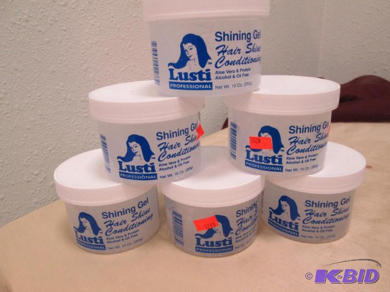 Qty 6 Shining gel hair conditioning...