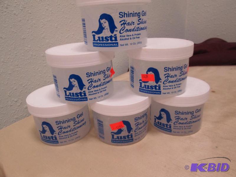 Qty 6 Shining gel hair conditioning...