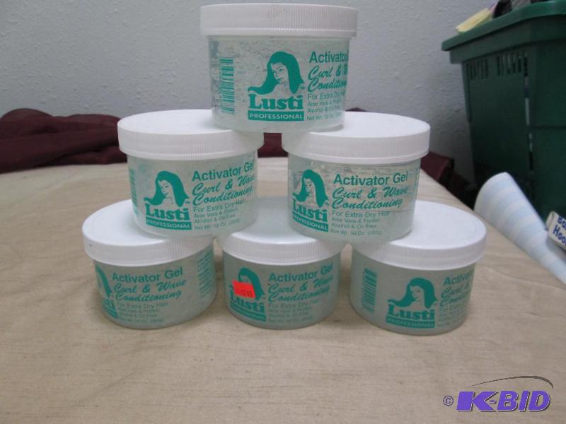 Qty 6 Lusti activator gel curl and wave condi...