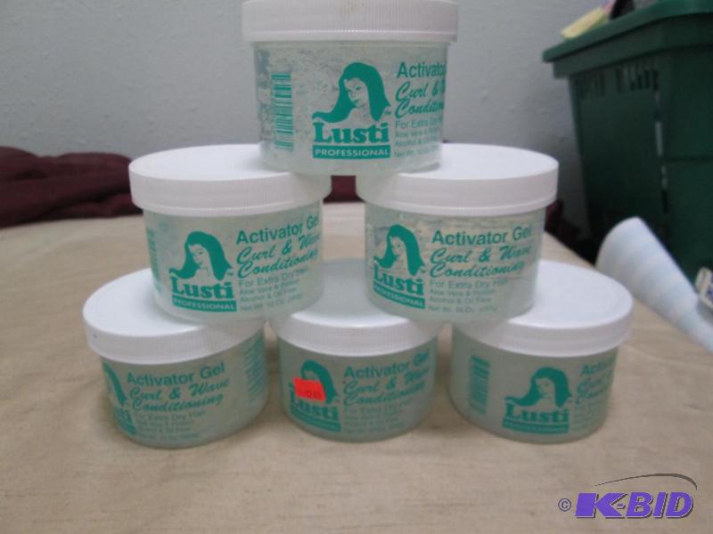 Qty 6 Lusti activator gel curl and wave condi...