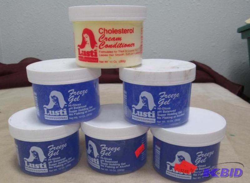 Qty 6 Lusti professional freeze gel, and chol...