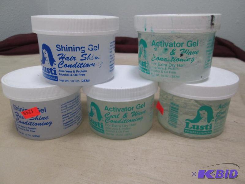 Qty 5 Lusti activator gel curl and wave condi...