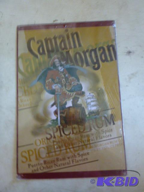 Captain Morgan Metal Ad Sign 18&quot X 12&qu...