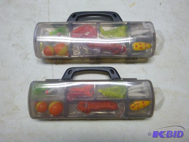 2 New Tackle Boxes with Tackle...