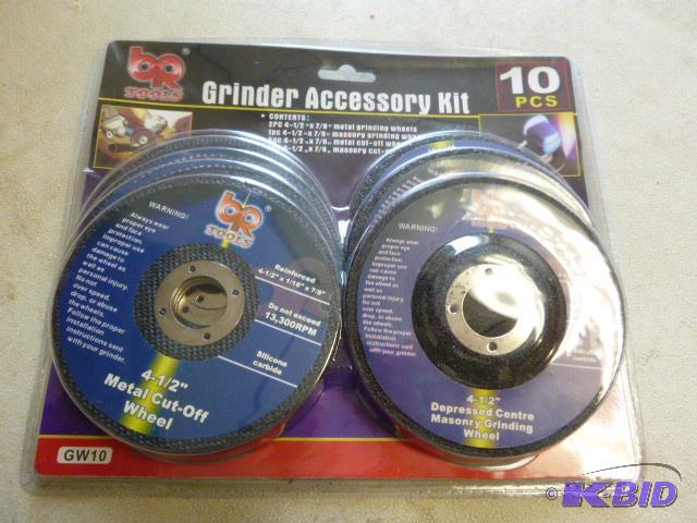 BR Grinder Accessory Kit 10 pieces...