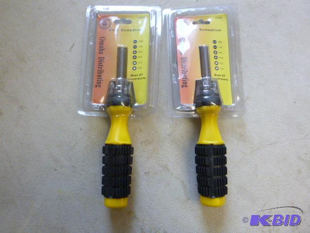 2 Omaha 6 in 1 Screwdrivers...