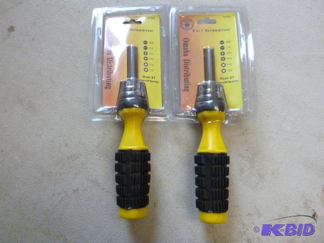 2 Omaha 6 in 1 Screwdrivers...