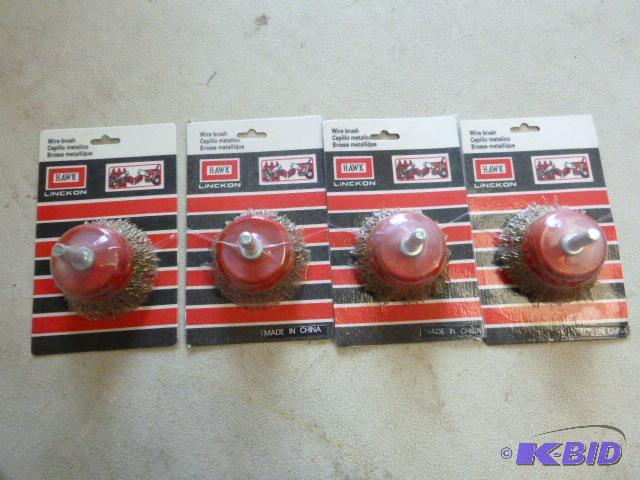 4 Hawk Wire Brushes...