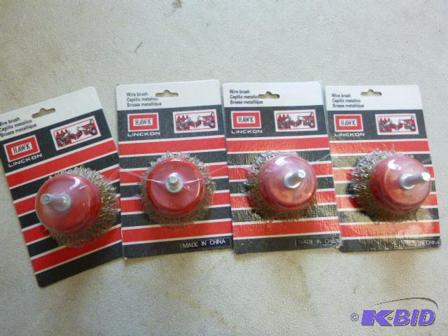 4 Hawk Wire Brushes...