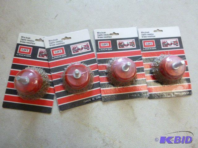 4 Hawk Wire Brushes...