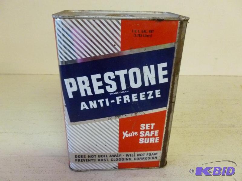 lot 108 image: Vintage National Carbon Company - Prestone&nb...