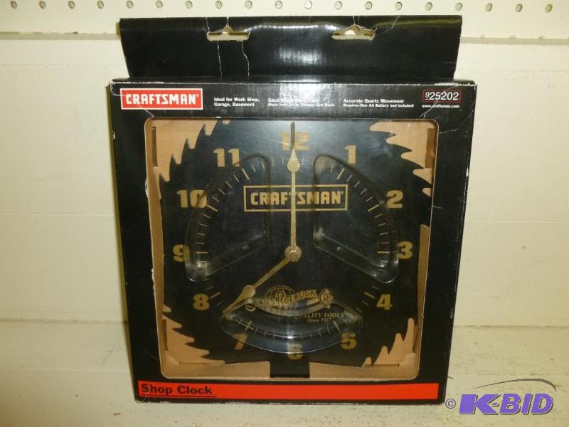 lot 113 image: Craftsman - Sears Roebuck & Co. steel saw...