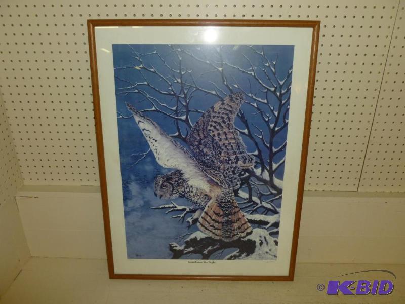 lot 130 image: Large Whitson " Guardian Of The Night &q...