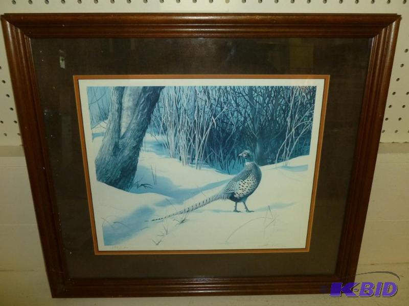 lot 176 image: Leo Stans - Pheasant signed and numbered...